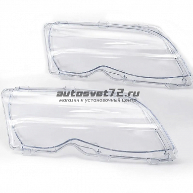 Стёкла фар BMW 3 E46 (2001-2005) рест